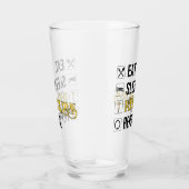 Eat. Sleep. Pina Coladas. Repeat.  Glas (Rechts)