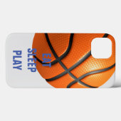 Eat Sleep Play Basketball Case-Mate iPhone Case (Achterkant (horizontaal))