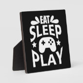 Eat, Sleep, Play - Grappig videospel, Humor voor g Fotoplaat (Voorkant)