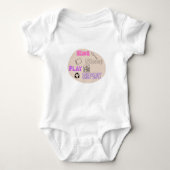Eat Sleep Play Herhalen Romper (Voorkant)