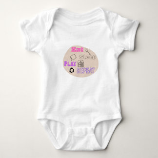 Eat Sleep Play Herhalen Romper