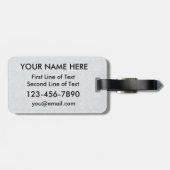 Eat Sleep Play Hockey Bagagelabel (Achterkant horizontaal)