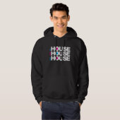 Eat Sleep Play House Hoodie (Voorkant volledig)