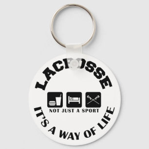 Eat Sleep Play Lacrosse Sleutelhanger