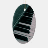 Eat Sleep Play (Piano) Keramisch Ornament (Rechts)