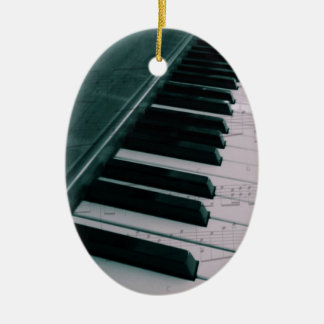 Eat Sleep Play (Piano) Keramisch Ornament