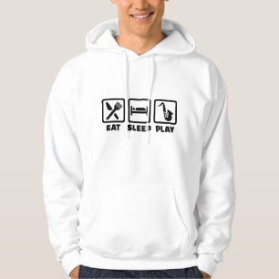 Eat Sleep Play Saxophone Hoodie