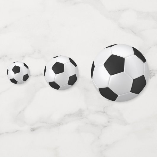 Eat Sleep Play Soccer Confetti (Voorkanten)