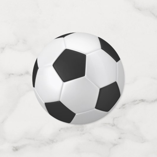 Eat Sleep Play Soccer Confetti (Kleine voorkant)