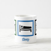 Eat Sleep Play Soccer Koffiemok (Center)