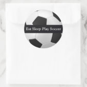 Eat Sleep Play Soccer Sticker (Tas)