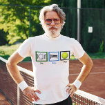 Eat Sleep Play Tennis T-shirt<br><div class="desc">Tennis is mijn obsessie en mijn leven.</div>