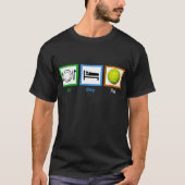 Eat Sleep Play Tennis T-shirt (Voorkant)