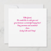 Eat Sleep Plushies Herhalen | Funny Colorful Cute Kaart (Achterkant)