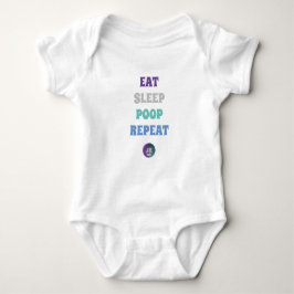 Eat Sleep Poop Herhaal Bodysuit