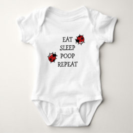 Eat Sleep Poop Herhalen Romper