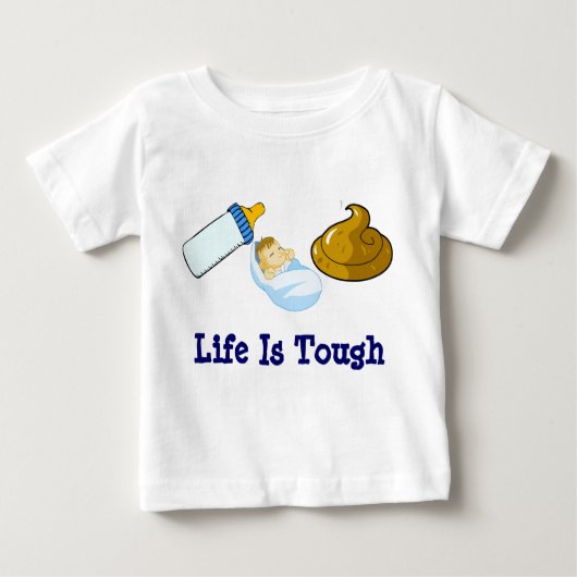 Eat Sleep Poop, het leven is hard (Voorkant)