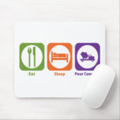 Eat Sleep Pour Concrete Muismat (Met muis)