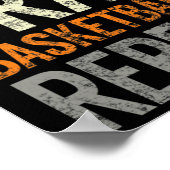 Eat Sleep Pray Basketball Repeteren, Fun Christeli Poster (Hoek)