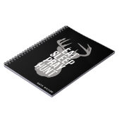 Eat Sleep Pray Hunt Deer Hunting Notebook Notitieboek (Linkerzijde)