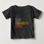 EAT SLEEP PUMPKIN PIE HERPEAT (Voorkant)