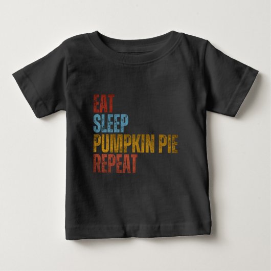 EAT SLEEP PUMPKIN PIE HERPEAT (Voorkant)