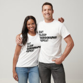 Eat Sleep Radiography Repat T-shirt (Unisex)