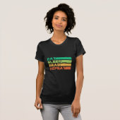 Eat Sleep Read Herhaal T-Shirt (Voorkant volledig)