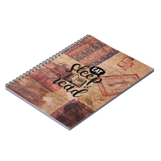 Eat Sleep Read Notitieboek (Linkerzijde)