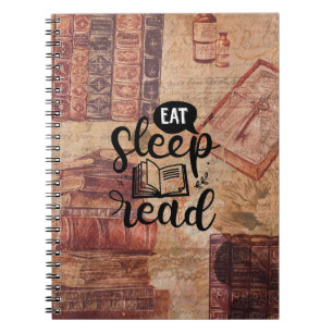 Eat Sleep Read Notitieboek