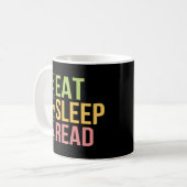 Eat Sleep Read Nrd Book Koffiemok (Voorkant links)