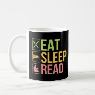 Eat Sleep Read Nrd Book Koffiemok