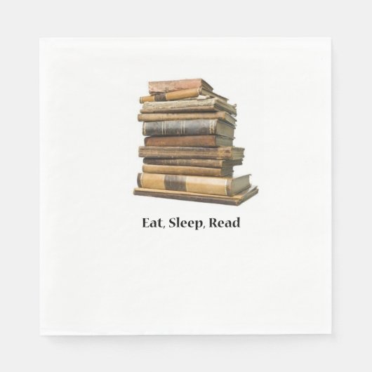 Eat Sleep Read Servetten (Voorkant)