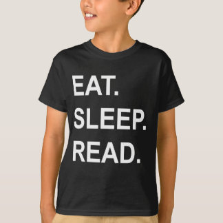Eat Sleep Read shirten T-shirt