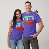 Eat Sleep Repeat DJ Decks T-shirt (Unisex)
