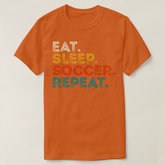 Eat Sleep Repeteren T-shirt (Design voorkant)
