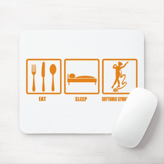 Eat Sleep Rhythmic Gymnastiek Muismat (Met muis)