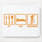 Eat Sleep Rhythmic Gymnastiek Muismat (Voorkant)