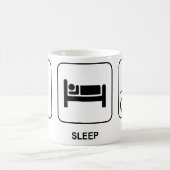 Eat Sleep Ride Koffiemok (Center)