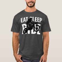 Eat Sleep Ride Motocross Pop Sport Art