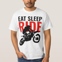 Eat Sleep Ride Motocross Pop Sport Art