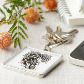 Eat, Sleep, Ride Motocross Sleutelhanger (Zijkant)