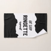 Eat Sleep Ringette Ringette Player Ringette Player Handdoek (Handdoek)