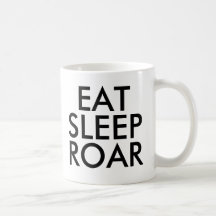 Eat Sleep Roar Dinosaur mok | Cute Gezegde Kinder