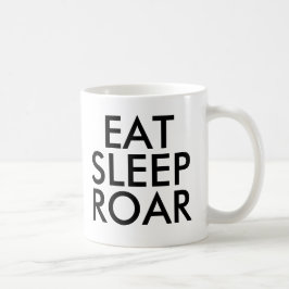 Eat Sleep Roar Dinosaur mok | Cute Gezegde Kinder 