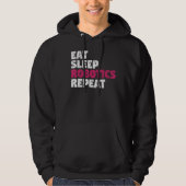 Eat Sleep Robotics Repeat Hoodie (Voorkant)