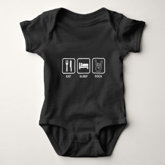Eat Sleep Rock Romper