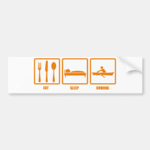 Eat Sleep Roing Bumpersticker