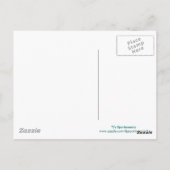 Eat Sleep Rugby Briefkaart (Achterkant)