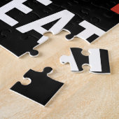 Eat Sleep Rugby Herhaling Sport Gift Legpuzzel (Zijkant)